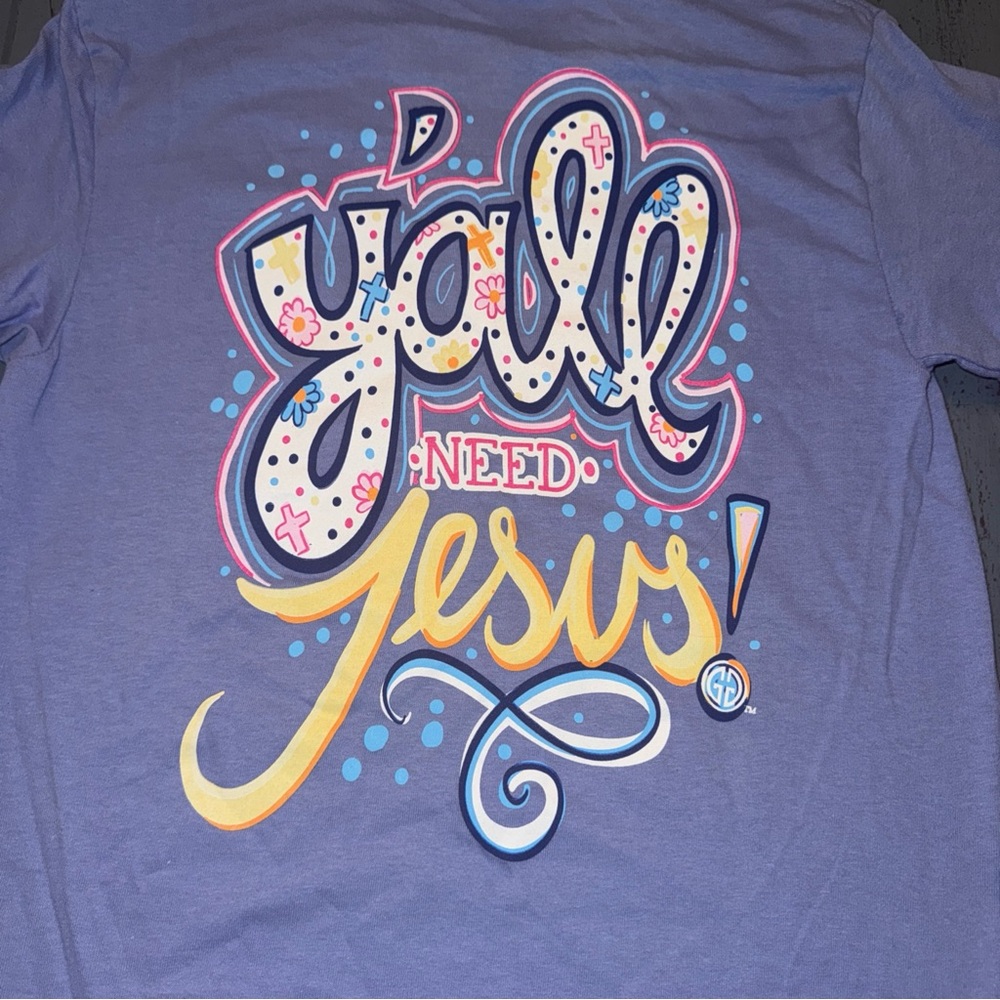 Girlie Girl Originals Y’all Need Jesus Size‎ Small NWOT